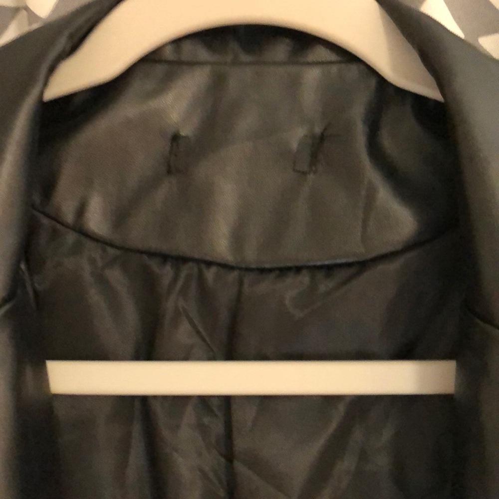 fake leather jacket